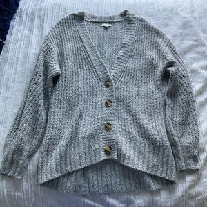 AEO grey cardigan